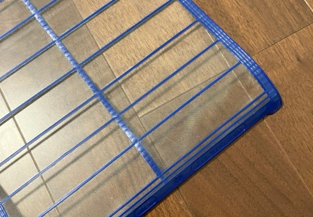 エアコンクリーニング後のフィルター