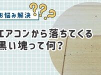 エアコンから出る黒い塊の正体はカビ！？放置NGな理由と対策法をわかりやすく解説！